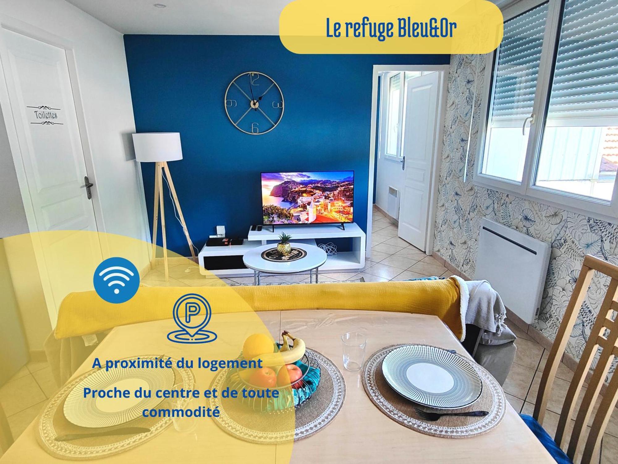 Le Refuge Bleu Et Or Lejlighed Lourdes Eksteriør billede